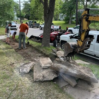 Sidewalk Replacement - 2024 Club Project