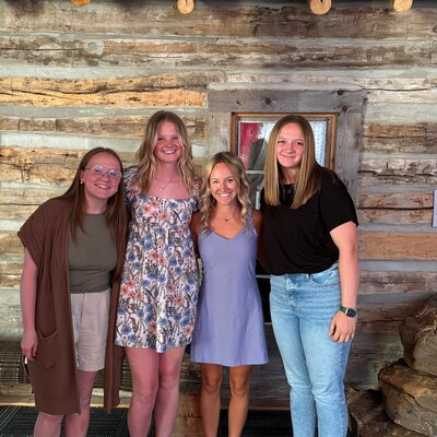 Scholarship recipients able to attend our July meeting
