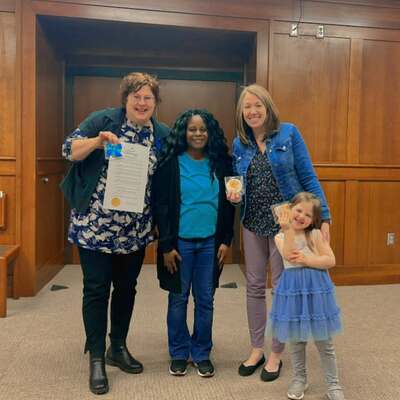 April 2025 Child Abuse Awareness Month Proclamation Celebration