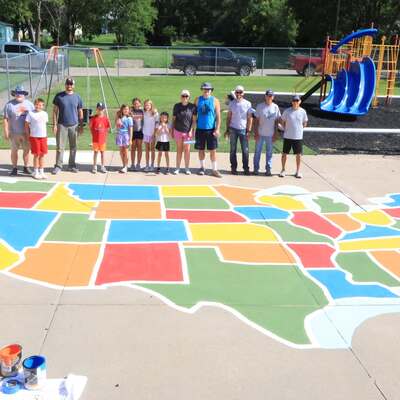 USA Outdoor Map - 2026 Club Project