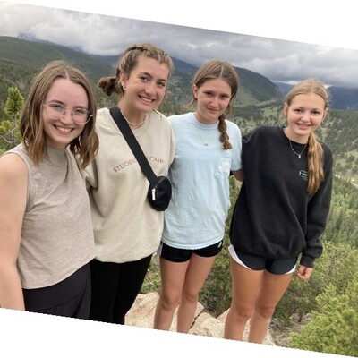 Christina and Students