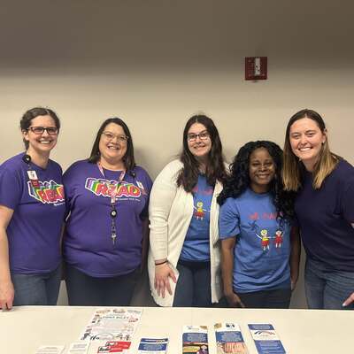 March 2025 Our CAC ladies had a bug-tastic time handing out pinwheels, stickers and resources!