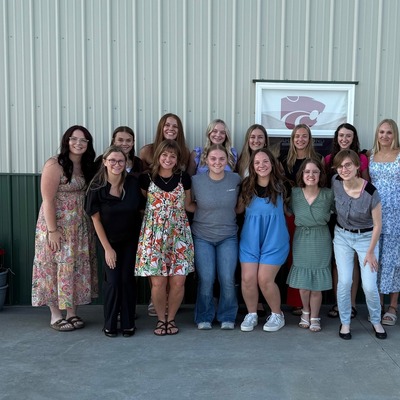Scholarship recipients able to attend our June 2025 meeting