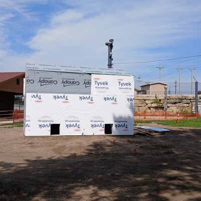 Small Animal Exhibit construction